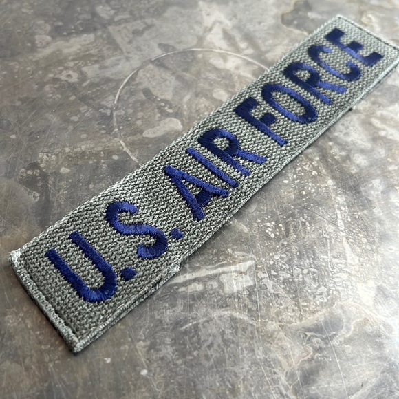 U.S. AIR FORCE embroidered tape patch - vintage - Picture 3 of 10